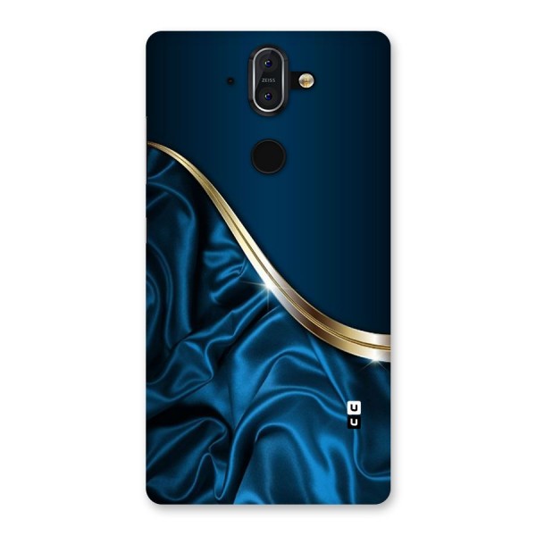 Blue Smooth Flow Back Case for Nokia 8 Sirocco