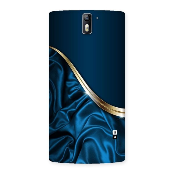 Blue Smooth Flow Back Case for One Plus One