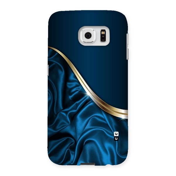 Blue Smooth Flow Back Case for Samsung Galaxy S6