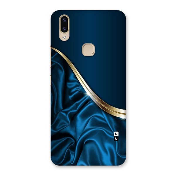 Blue Smooth Flow Back Case for Vivo V9