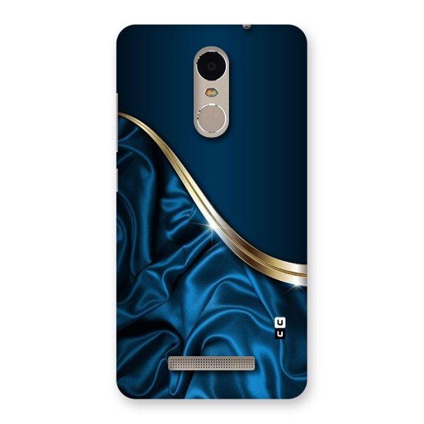 Blue Smooth Flow Back Case for Xiaomi Redmi Note 3