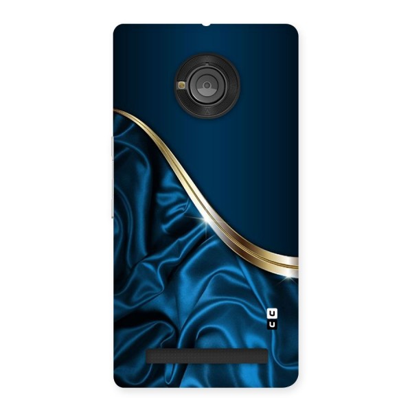 Blue Smooth Flow Back Case for Yu Yuphoria