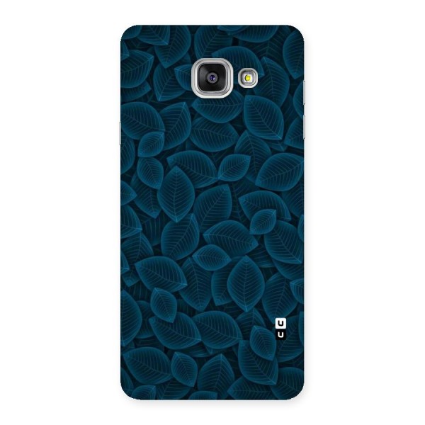 Blue Thin Leaves Back Case for Galaxy A7 2016