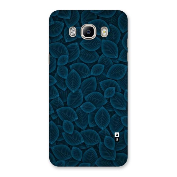 Blue Thin Leaves Back Case for Galaxy On8