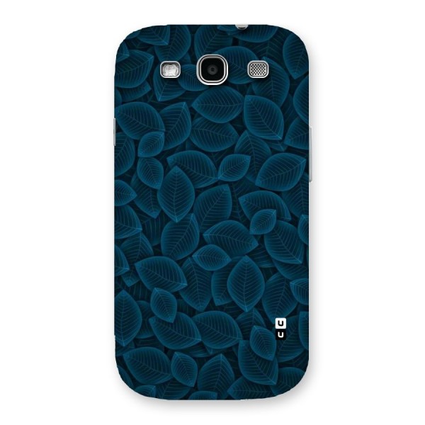 Blue Thin Leaves Back Case for Galaxy S3 Neo