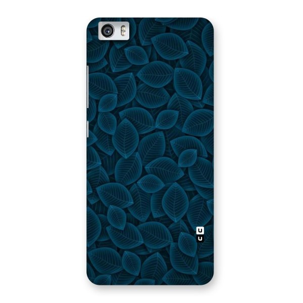 Blue Thin Leaves Back Case for Xiaomi Redmi Mi5