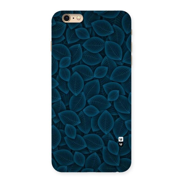Blue Thin Leaves Back Case for iPhone 6 Plus 6S Plus