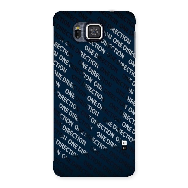 Blue Way Back Case for Galaxy Alpha