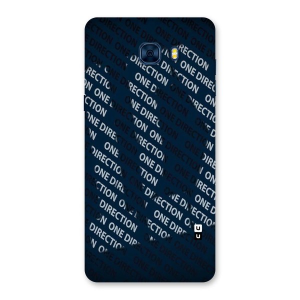 Blue Way Back Case for Galaxy C7 Pro