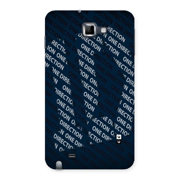 Blue Way Back Case for Galaxy Note