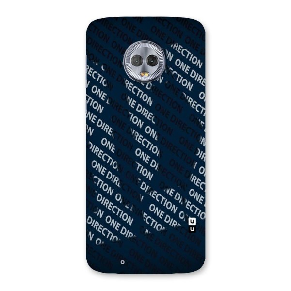 Blue Way Back Case for Moto G6