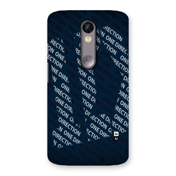 Blue Way Back Case for Moto X Force