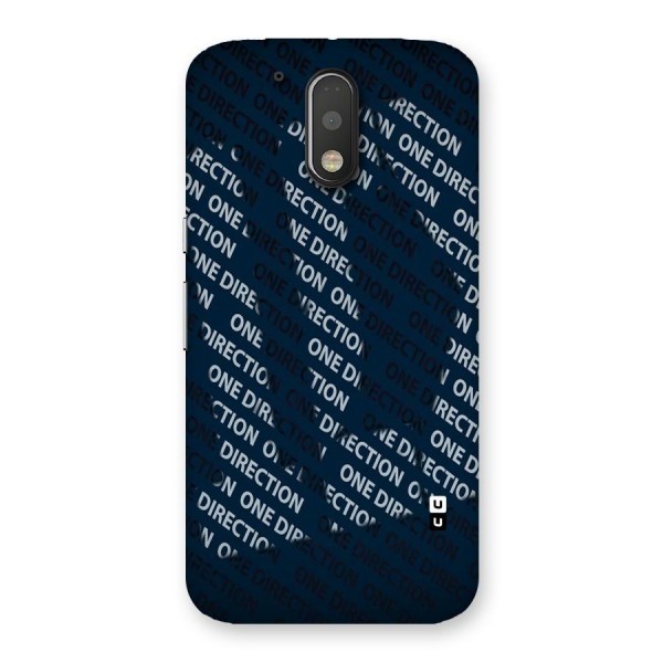 Blue Way Back Case for Motorola Moto G4