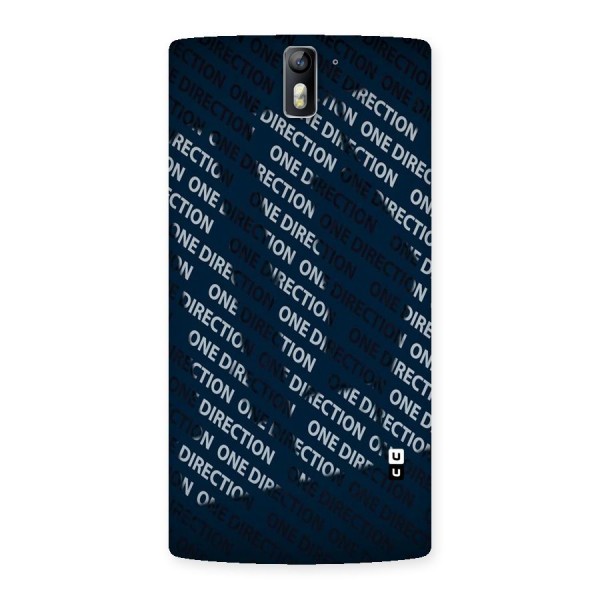 Blue Way Back Case for One Plus One