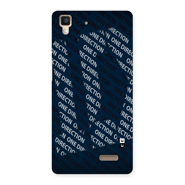 Blue Way Back Case for Oppo R7