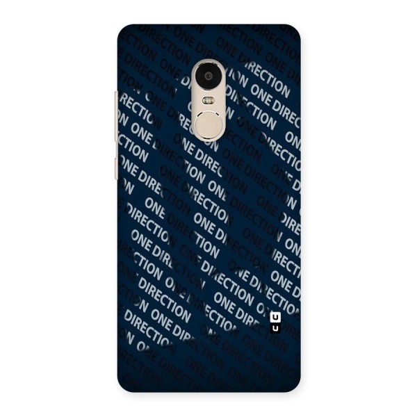 Blue Way Back Case for Xiaomi Redmi Note 4