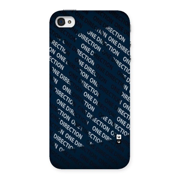 Blue Way Back Case for iPhone 4 4s