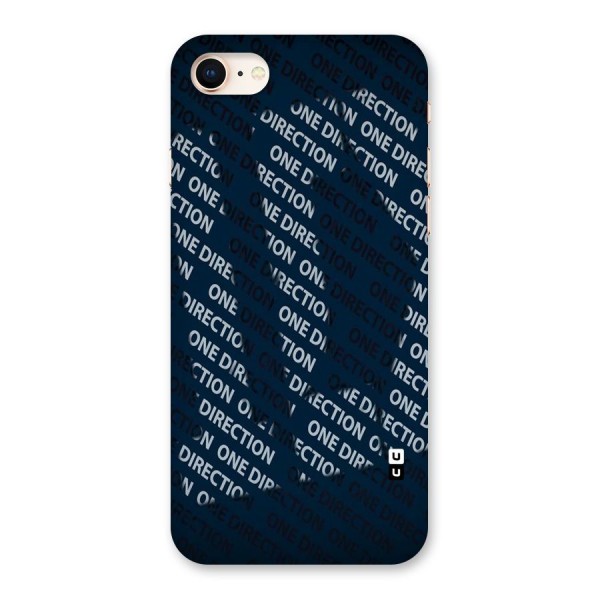 Blue Way Back Case for iPhone 8