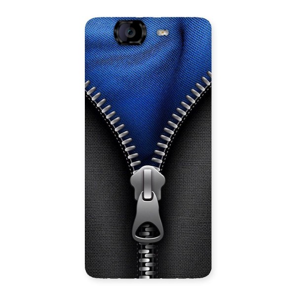 Blue Zipper Back Case for Canvas Knight A350