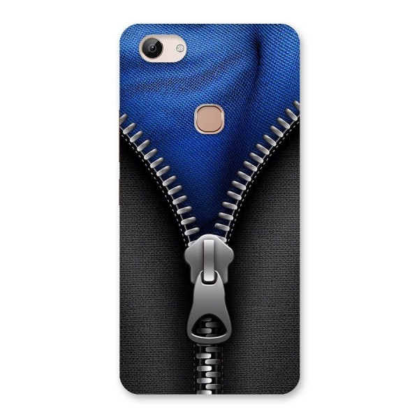 Blue Zipper Back Case for Vivo Y83