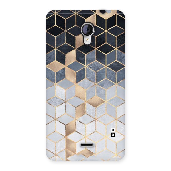 Blues And Golds Back Case for Micromax Unite 2 A106