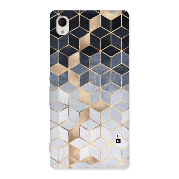 Blues And Golds Back Case for Sony Xperia M4