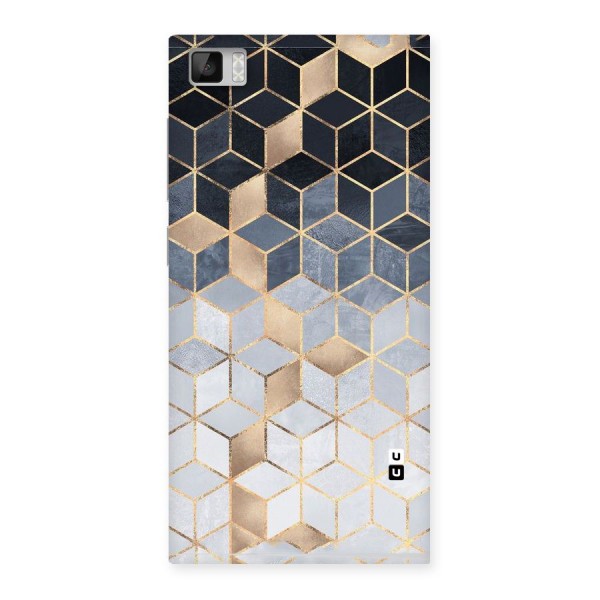 Blues And Golds Back Case for Xiaomi Mi3