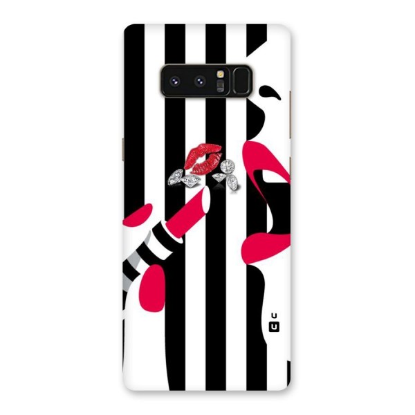 Bold Woman Back Case for Galaxy Note 8