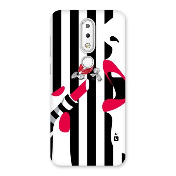 Bold Woman Back Case for Nokia 6.1 Plus