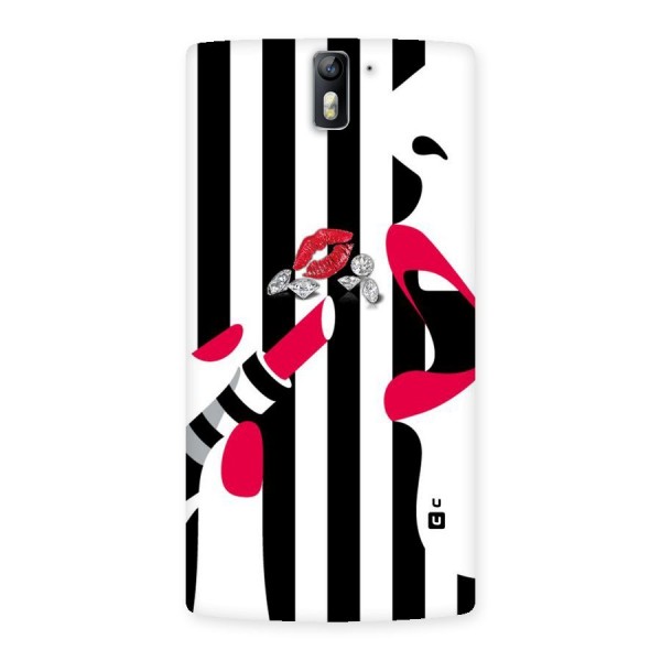 Bold Woman Back Case for One Plus One