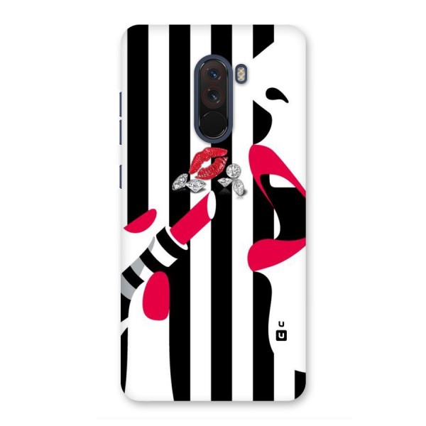 Bold Woman Back Case for Poco F1