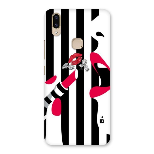 Bold Woman Back Case for Vivo V9