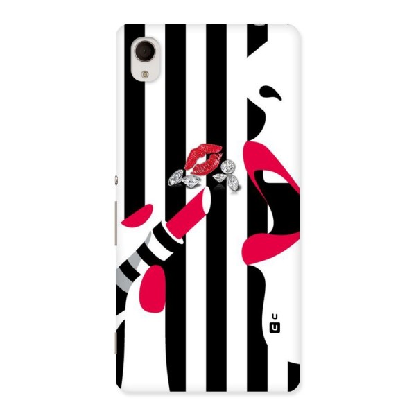 Bold Woman Back Case for Xperia M4 Aqua