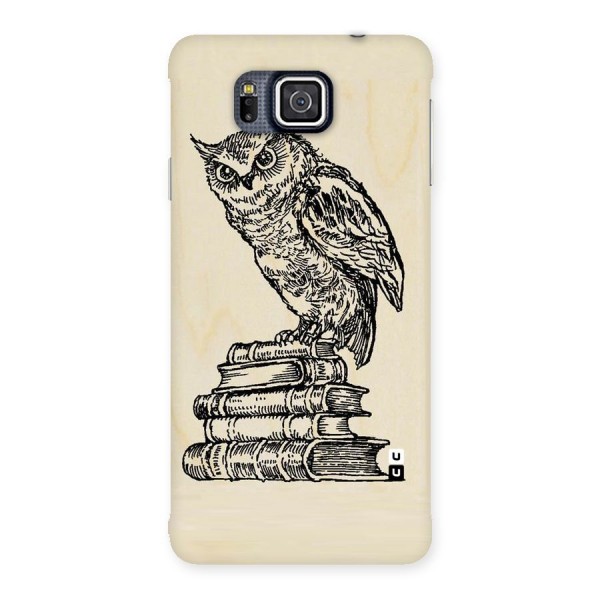 Book Owl Back Case for Galaxy Alpha