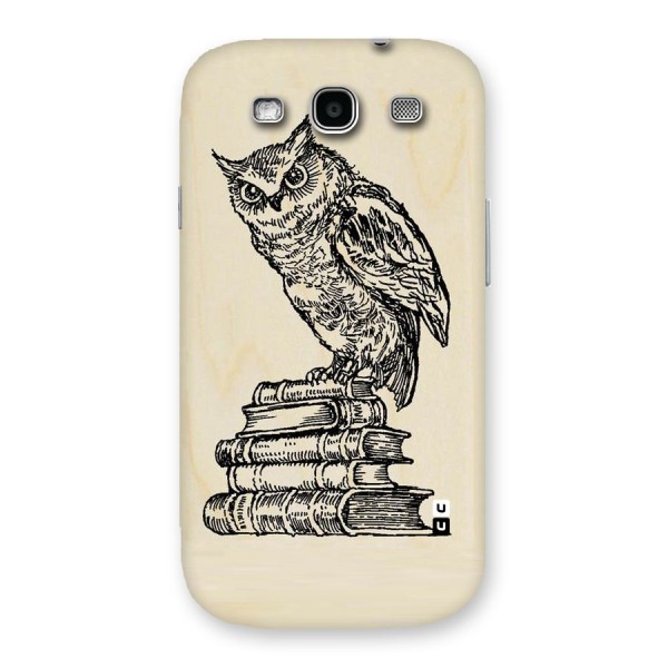 Book Owl Back Case for Galaxy S3 Neo