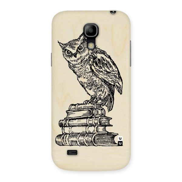 Book Owl Back Case for Galaxy S4 Mini