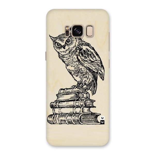 Book Owl Back Case for Galaxy S8