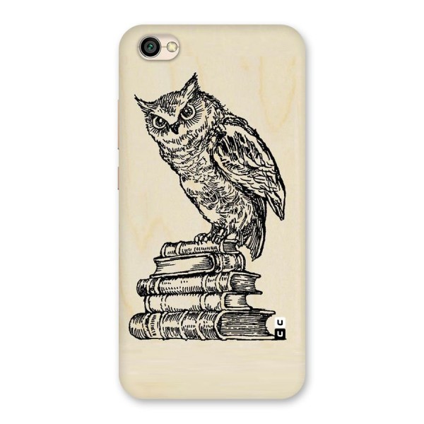 Book Owl Back Case for Redmi Y1 Lite