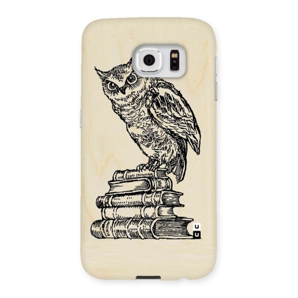 Book Owl Back Case for Samsung Galaxy S6