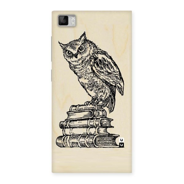 Book Owl Back Case for Xiaomi Mi3