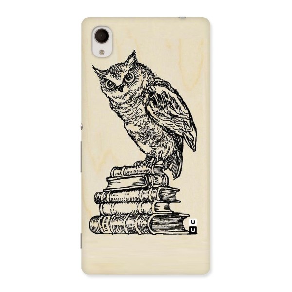 Book Owl Back Case for Xperia M4 Aqua