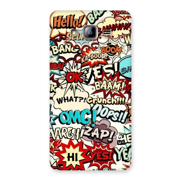 Boom Zap Back Case for Galaxy On5