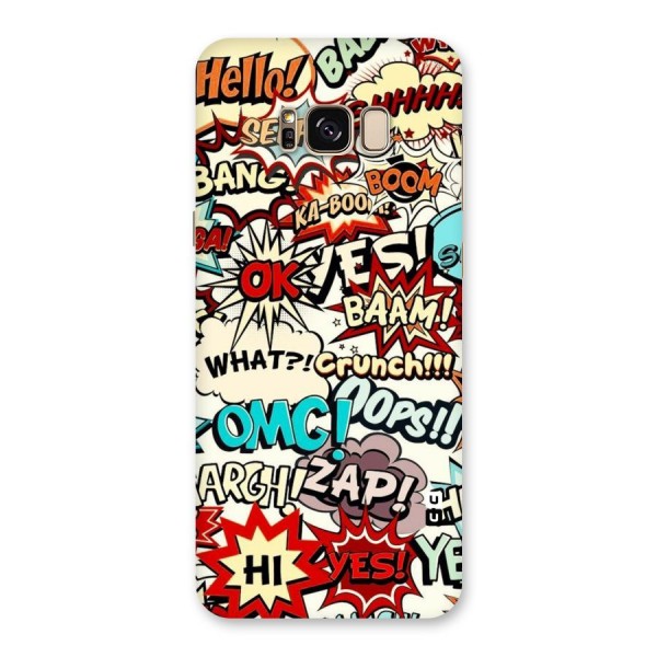 Boom Zap Back Case for Galaxy S8 Plus