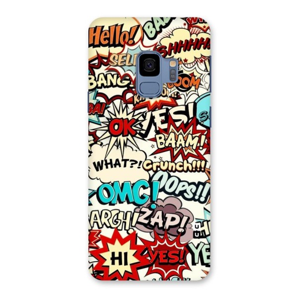 Boom Zap Back Case for Galaxy S9