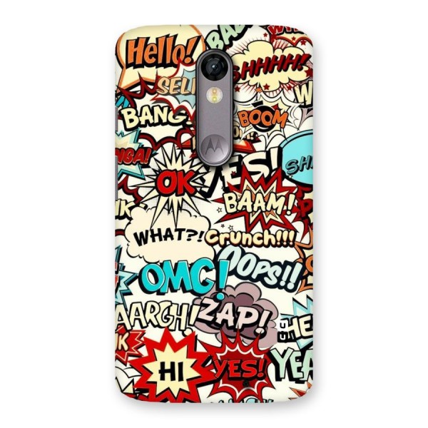 Boom Zap Back Case for Moto X Force