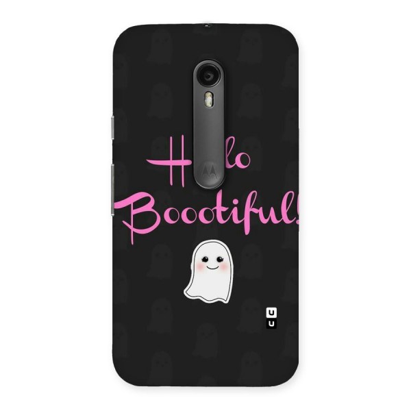 Boootiful Back Case for Moto G3