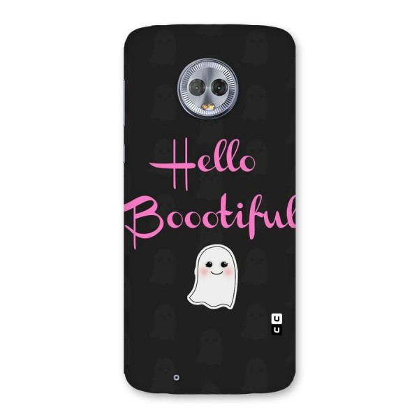 Boootiful Back Case for Moto G6