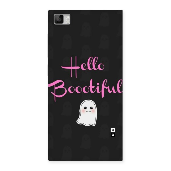 Boootiful Back Case for Xiaomi Mi3