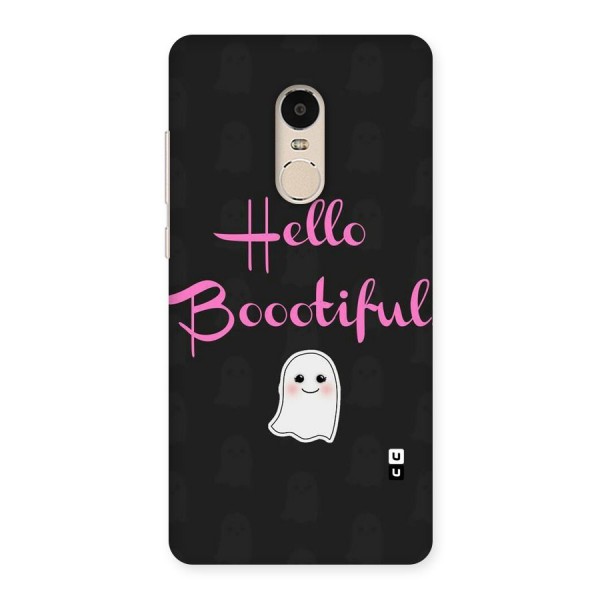 Boootiful Back Case for Xiaomi Redmi Note 4