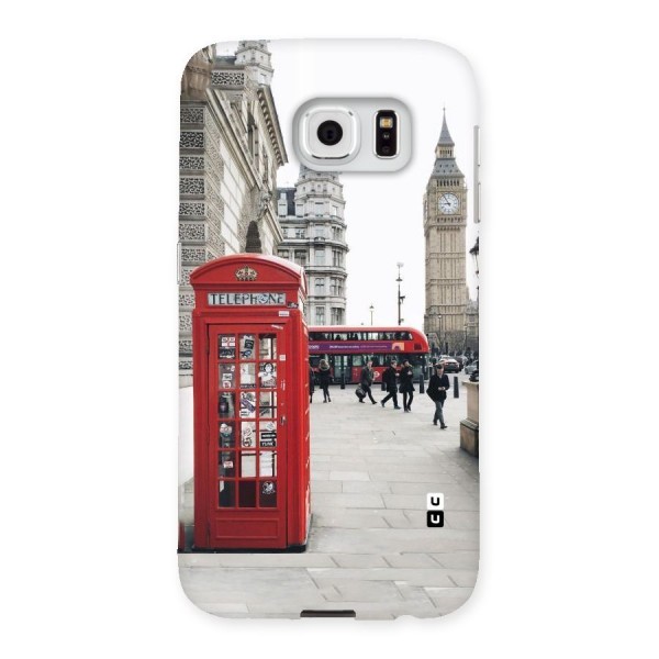 Booth In Red Back Case for Samsung Galaxy S6